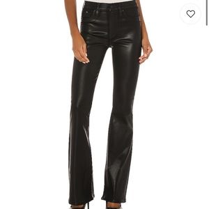 Barbara High Waisted Boot Cut in Noir Black